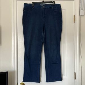 Gloria Vanderbilt, Rail Straight, size 16